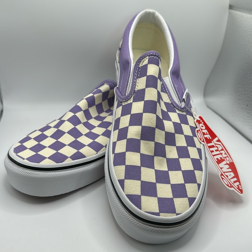 Vans Classic Slip-On Sneakers- Purple- Size 6.5 NWT